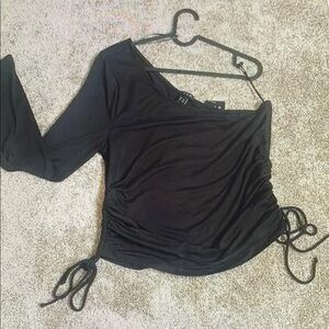 Elegant Black Women's Top